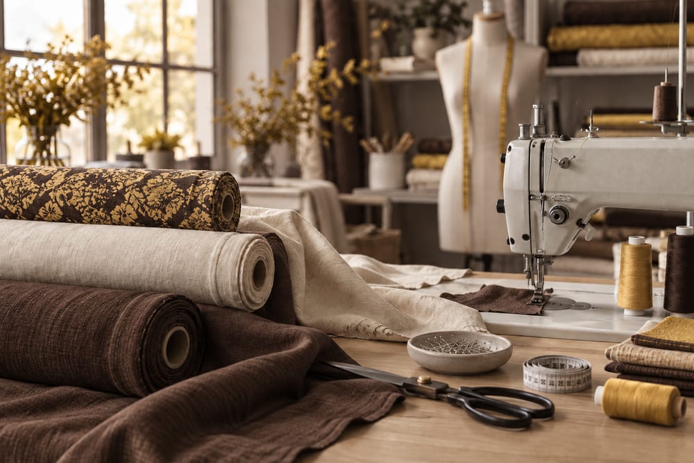 Fabric rolls and textile production equipment